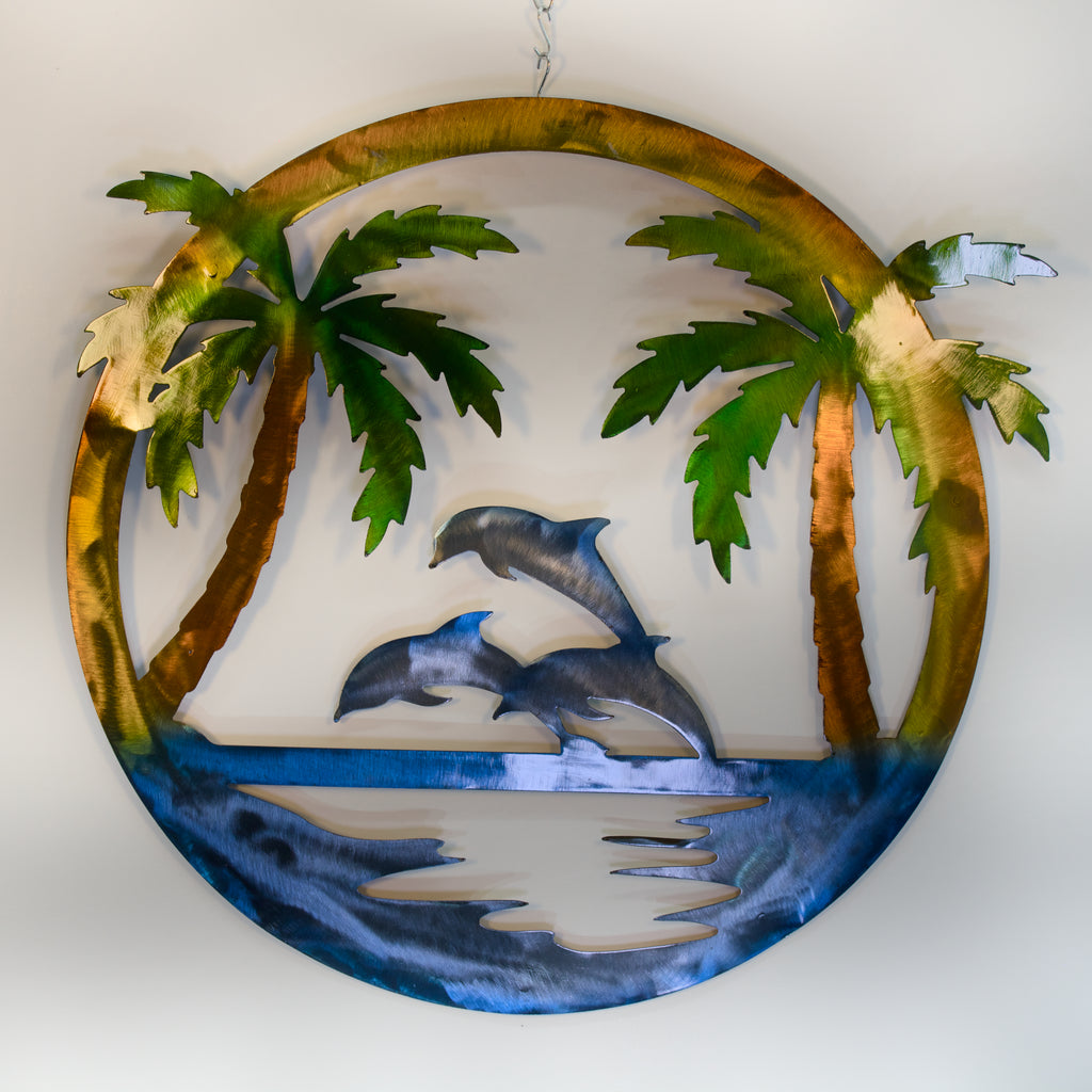 Plasma Tropical Ring Wall Art