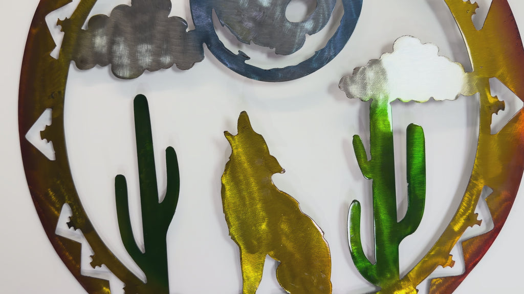Metal Plasma Desert Ring - Wall Art