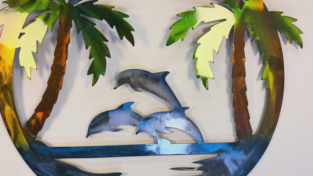 Plasma Tropical Ring Wall Art